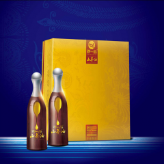 贵州黔一品野生山茶油物理冷榨425ml*2瓶赠送野生土蜂蜜一瓶250g